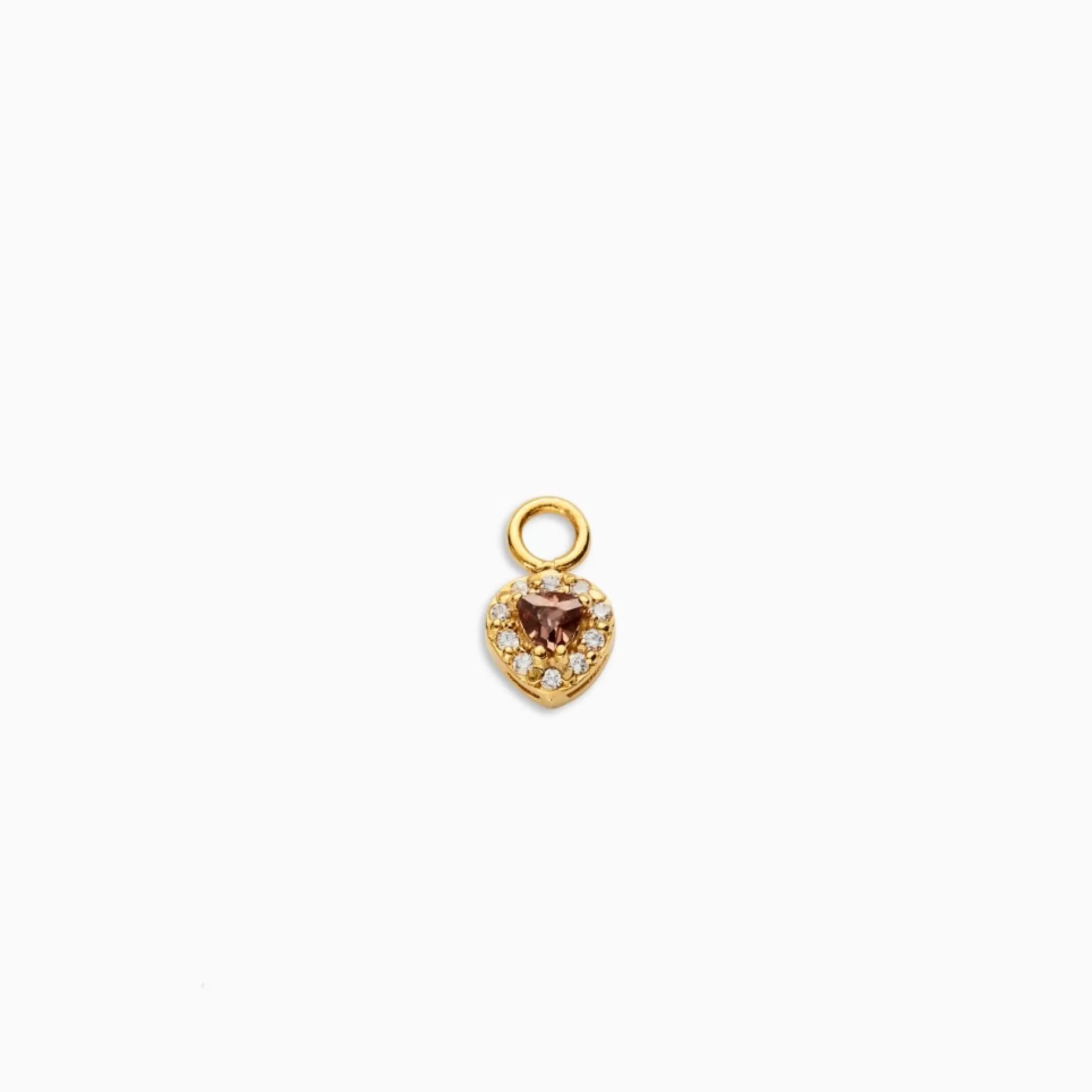 Eline Rosina Oorbellen^Aster Dangle Gold Plated Sterling Silver