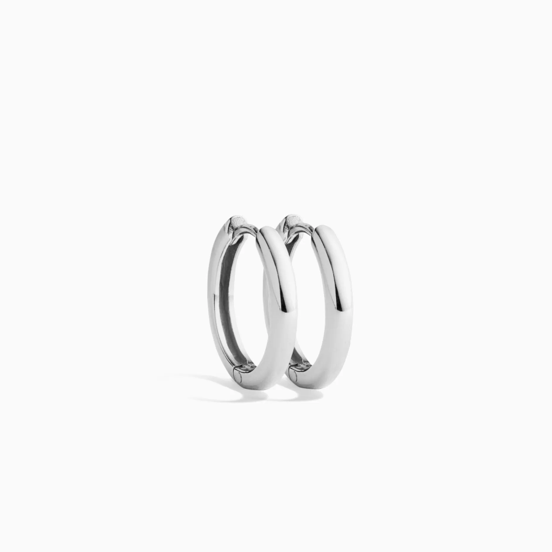 Eline Rosina Oorbellen^Classic Huggies (15Mm) Sterling Zilver