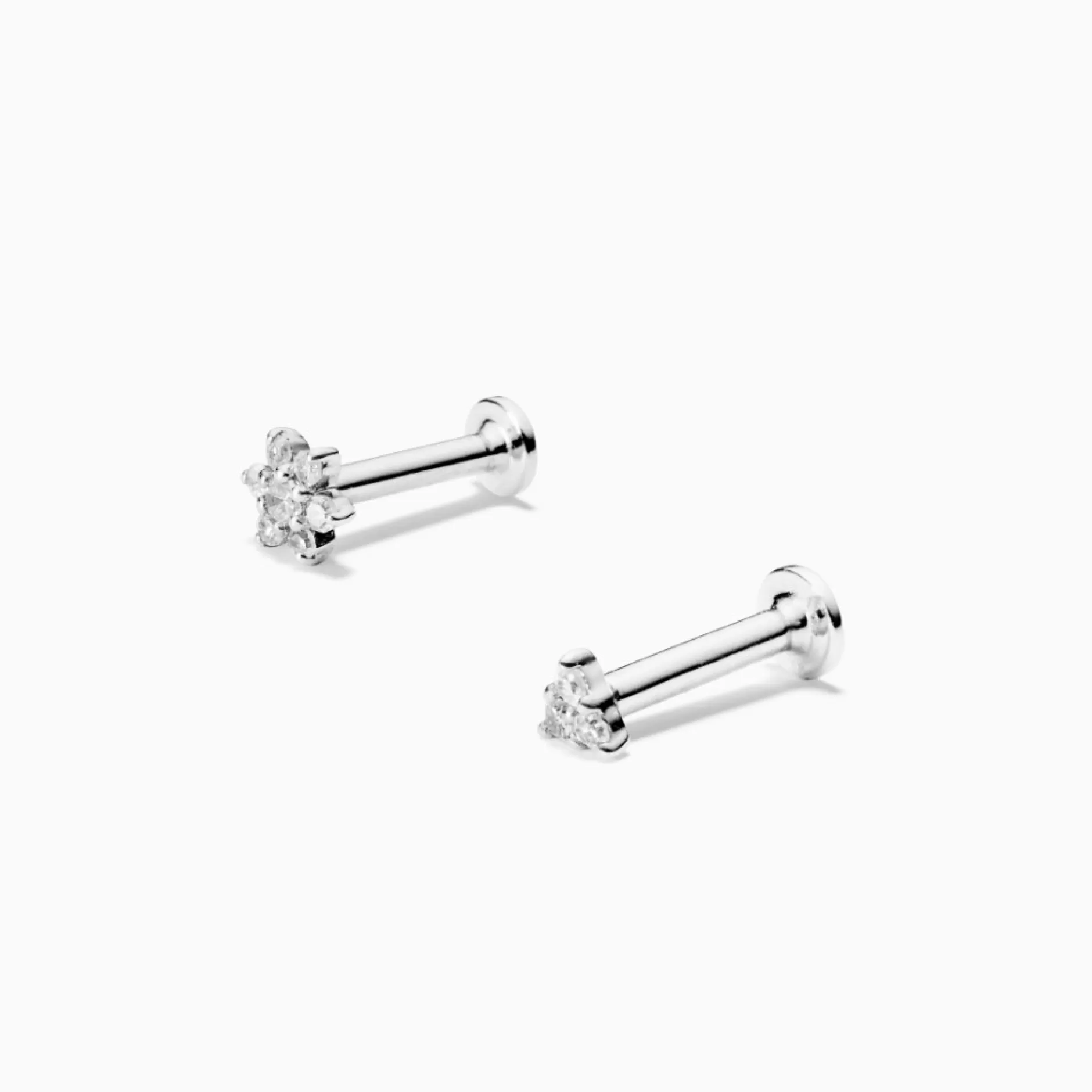 Eline Rosina Piercings^Diamond Piercing Set 14K White Gold