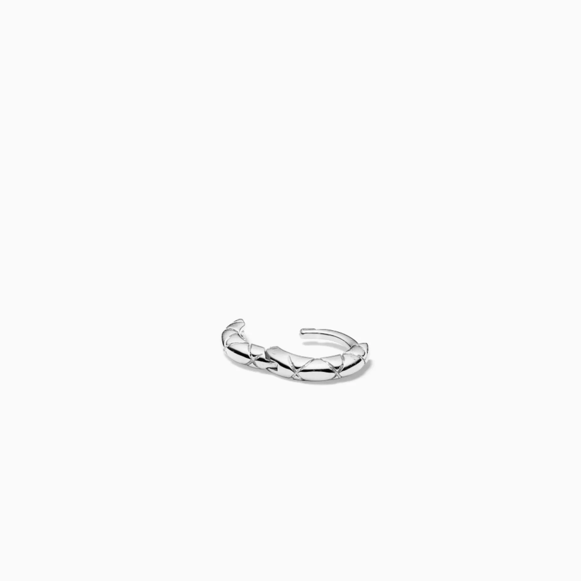 Eline Rosina Oorbellen^Essential Snake Huggies (Xs) Sterling Silver