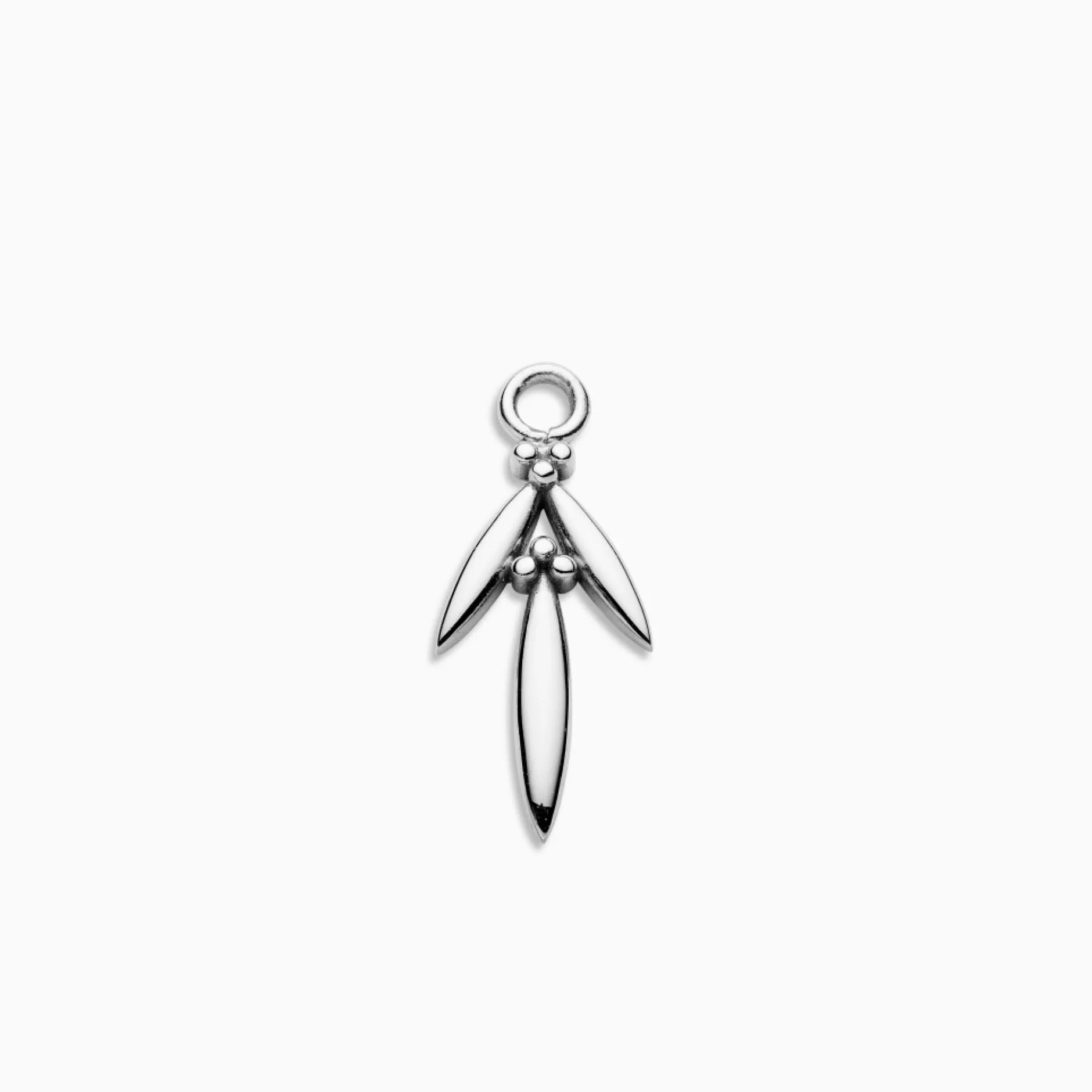 Eline Rosina Oorbellen^Flora Dangle Sterling Silver