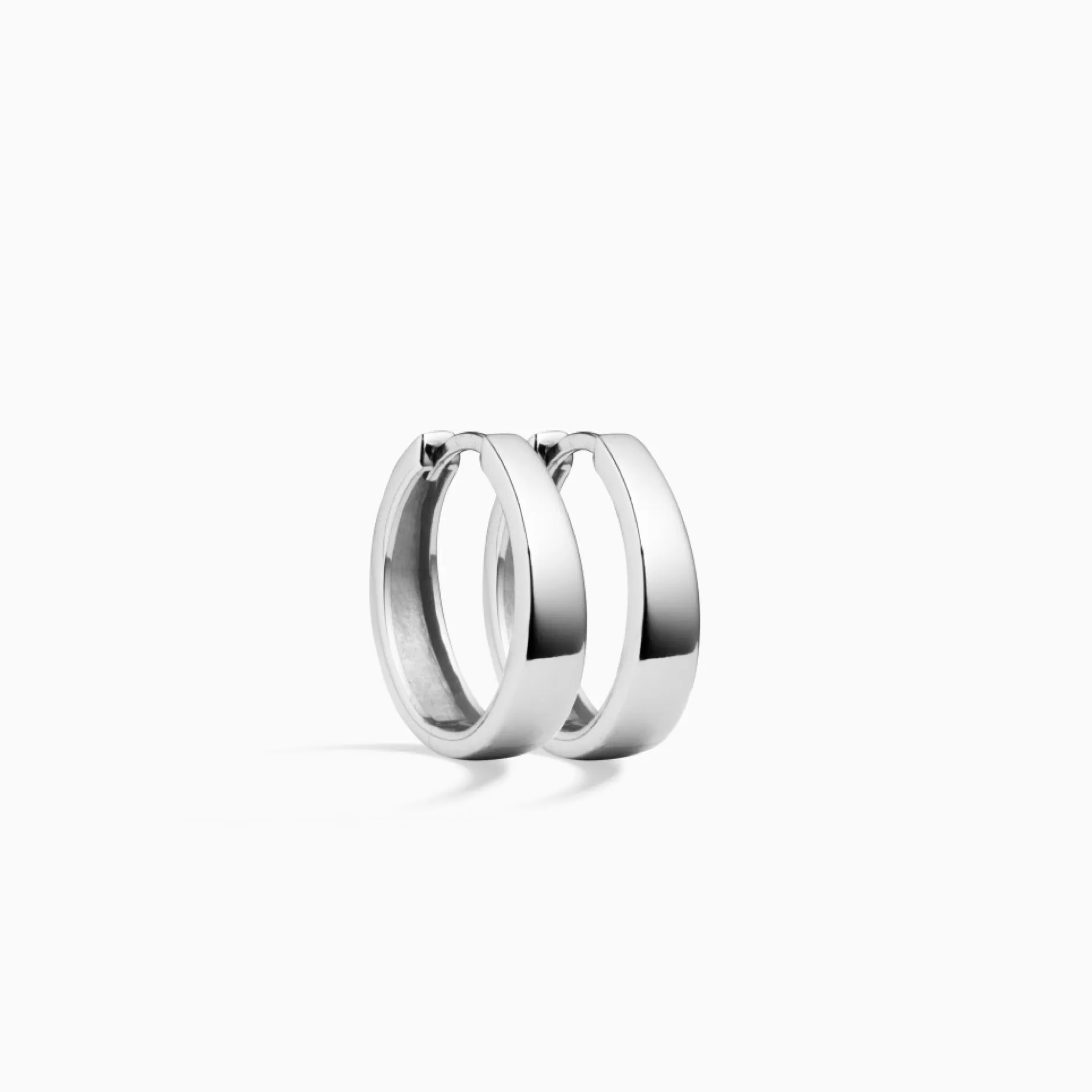 Eline Rosina Oorbellen^Gia Hoops Sterling Silver