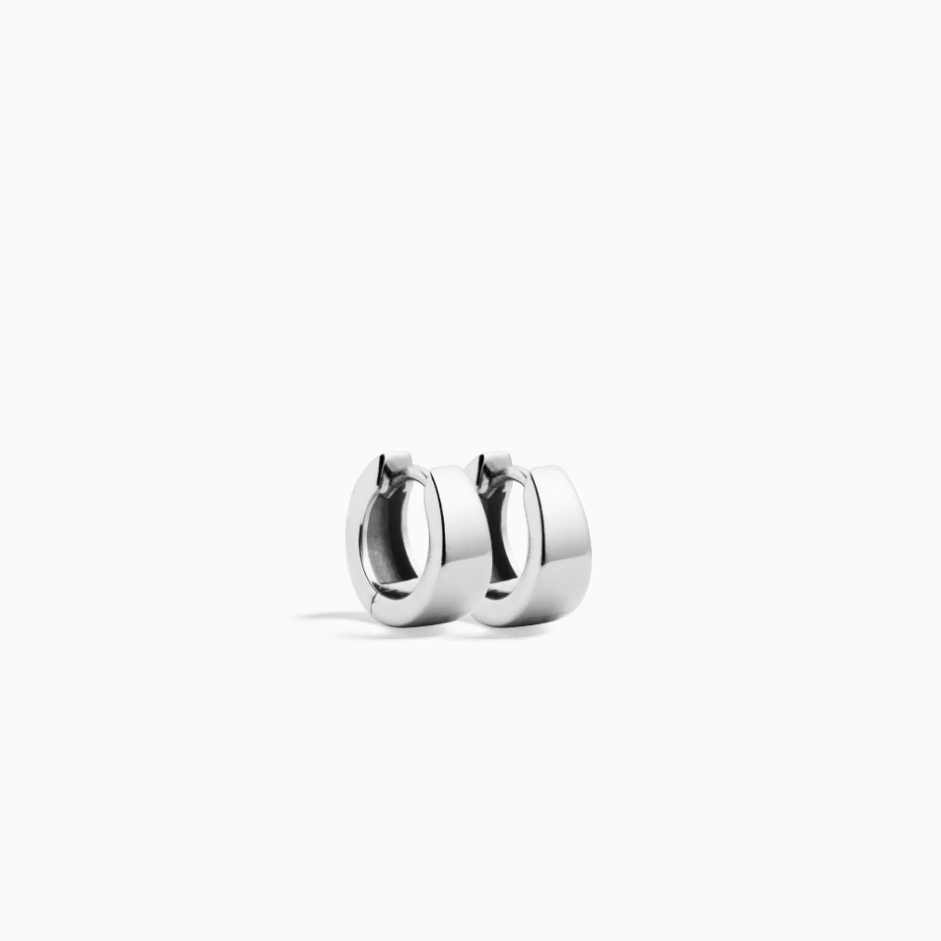 Eline Rosina Oorbellen^Gia Huggies Sterling Zilver