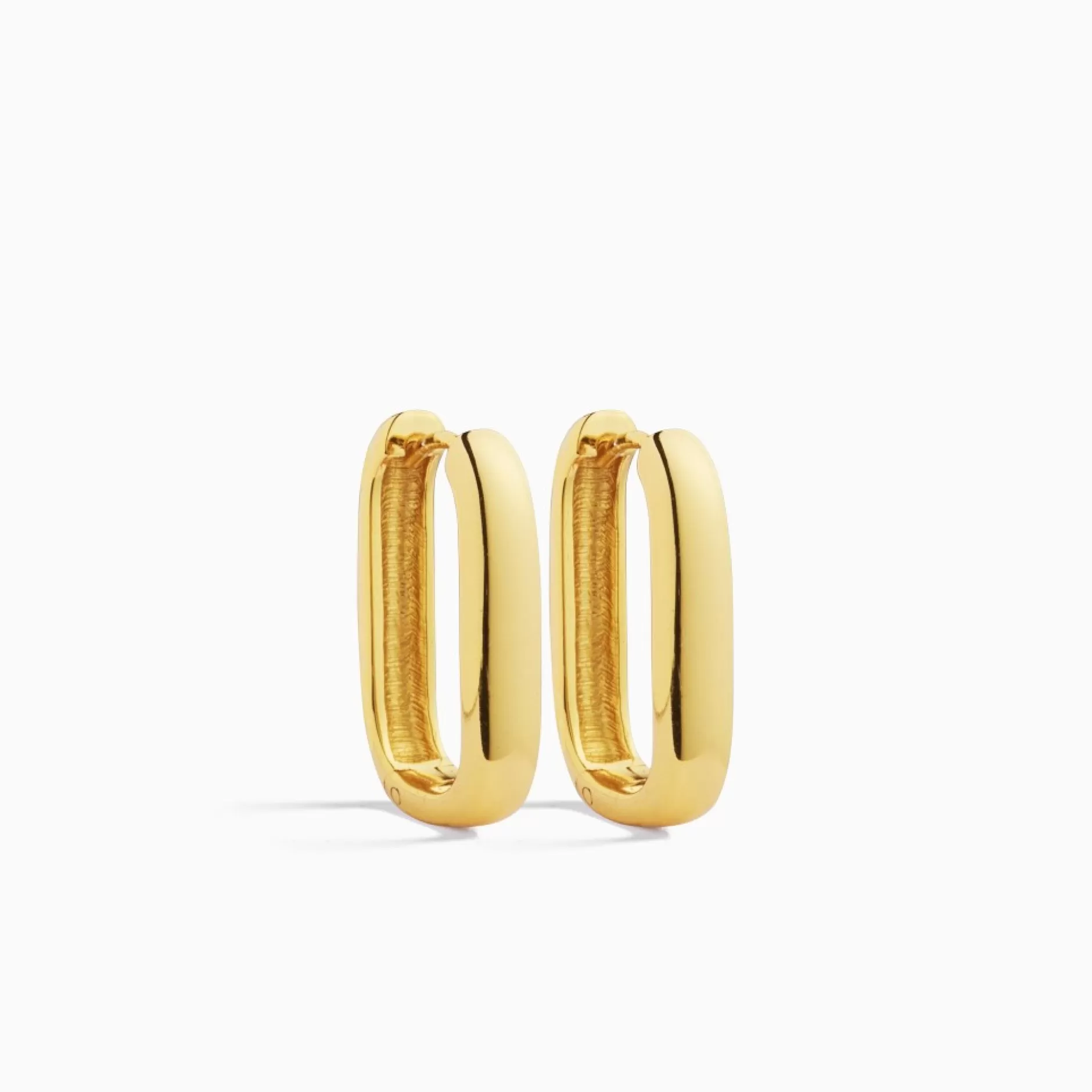 Eline Rosina Oorbellen^Icon Hoops Gold Plated Sterling Zilver