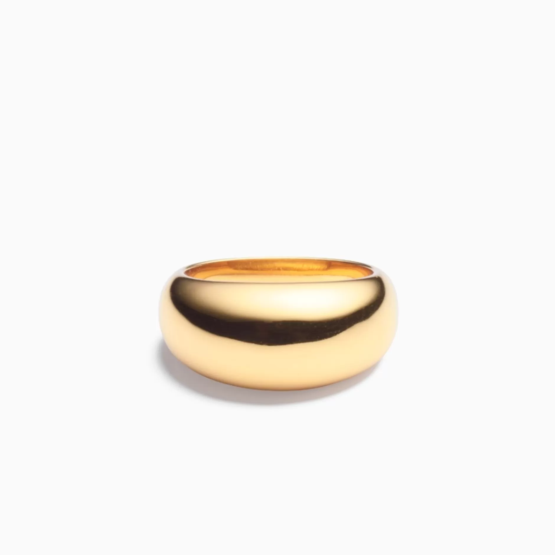 Eline Rosina Ringen^Jumbo Dome Ring Gold Vermeil