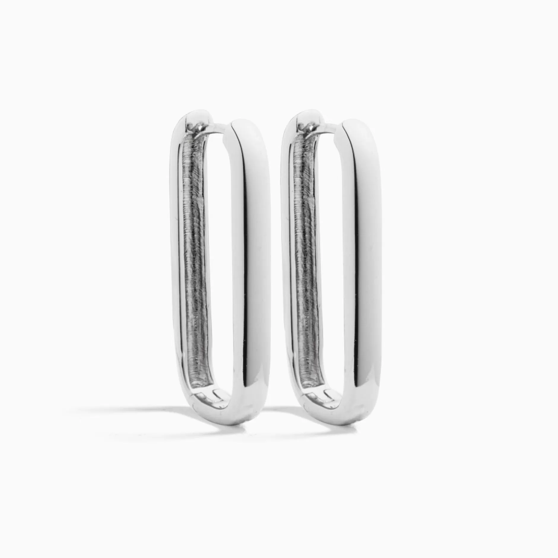 Eline Rosina Oorbellen^Large Icon Hoops Sterling Zilver