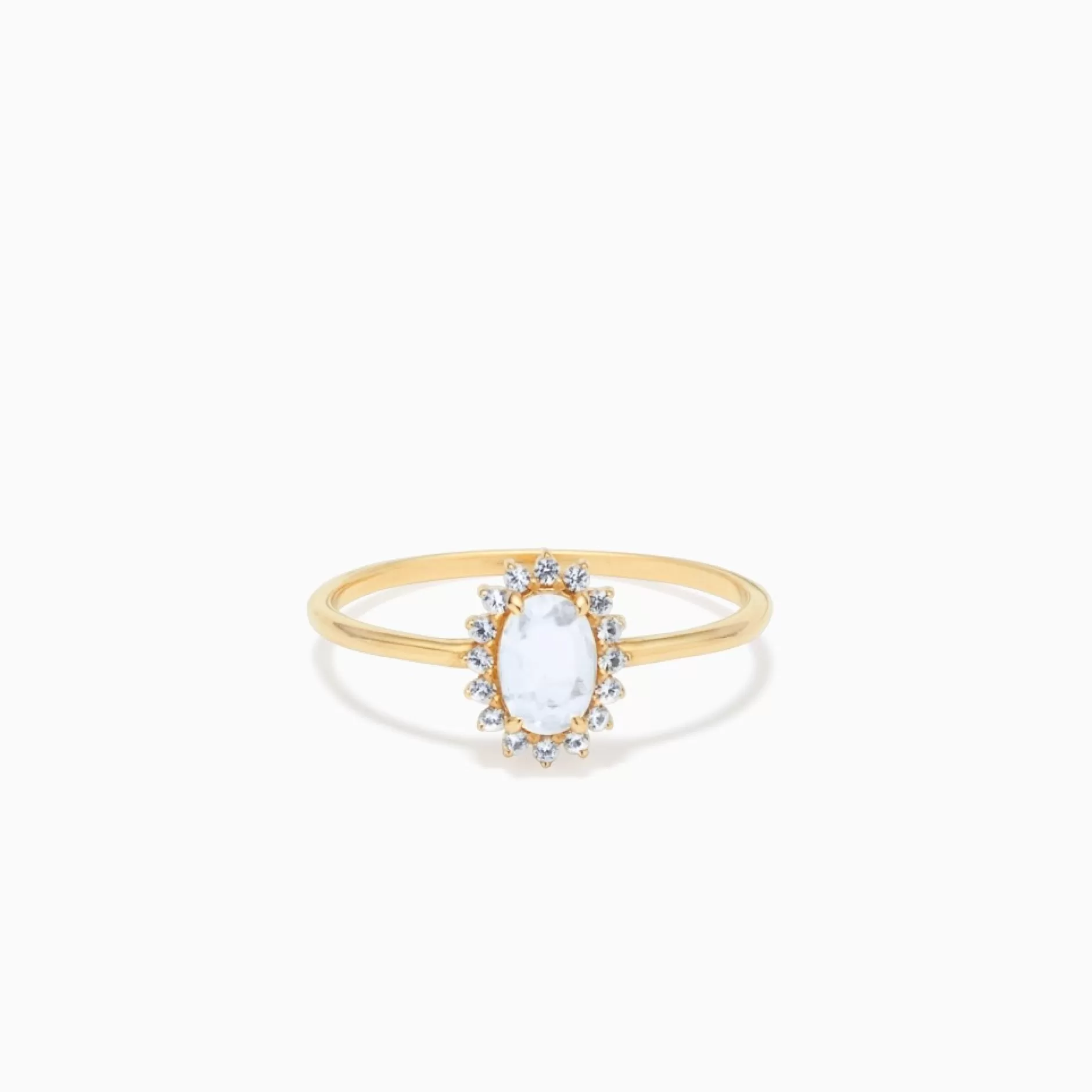 Eline Rosina Ringen^Moonstone Heirloom Ring 14K Yellow Gold