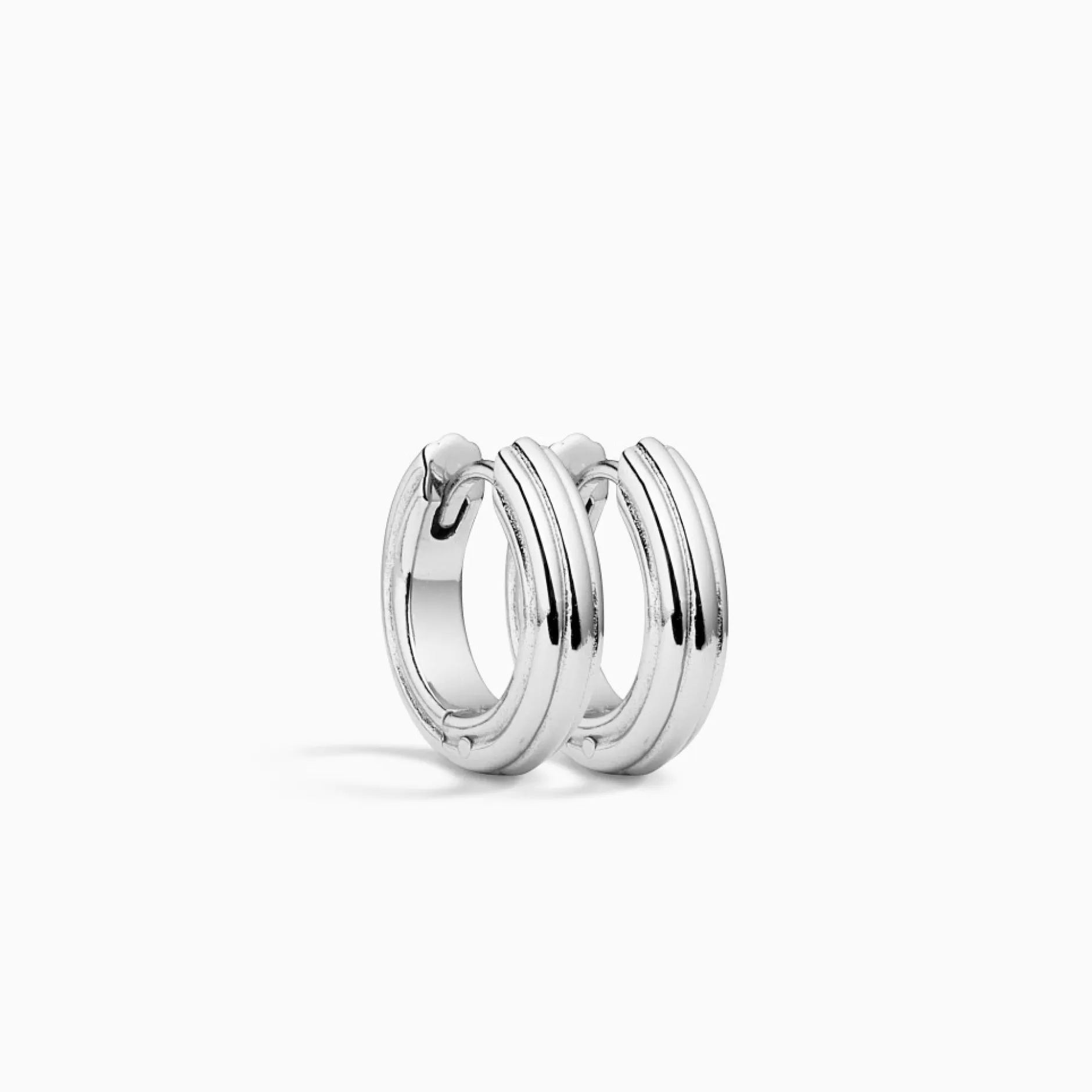 Eline Rosina Oorbellen^Paloma Hoops Sterling Silver