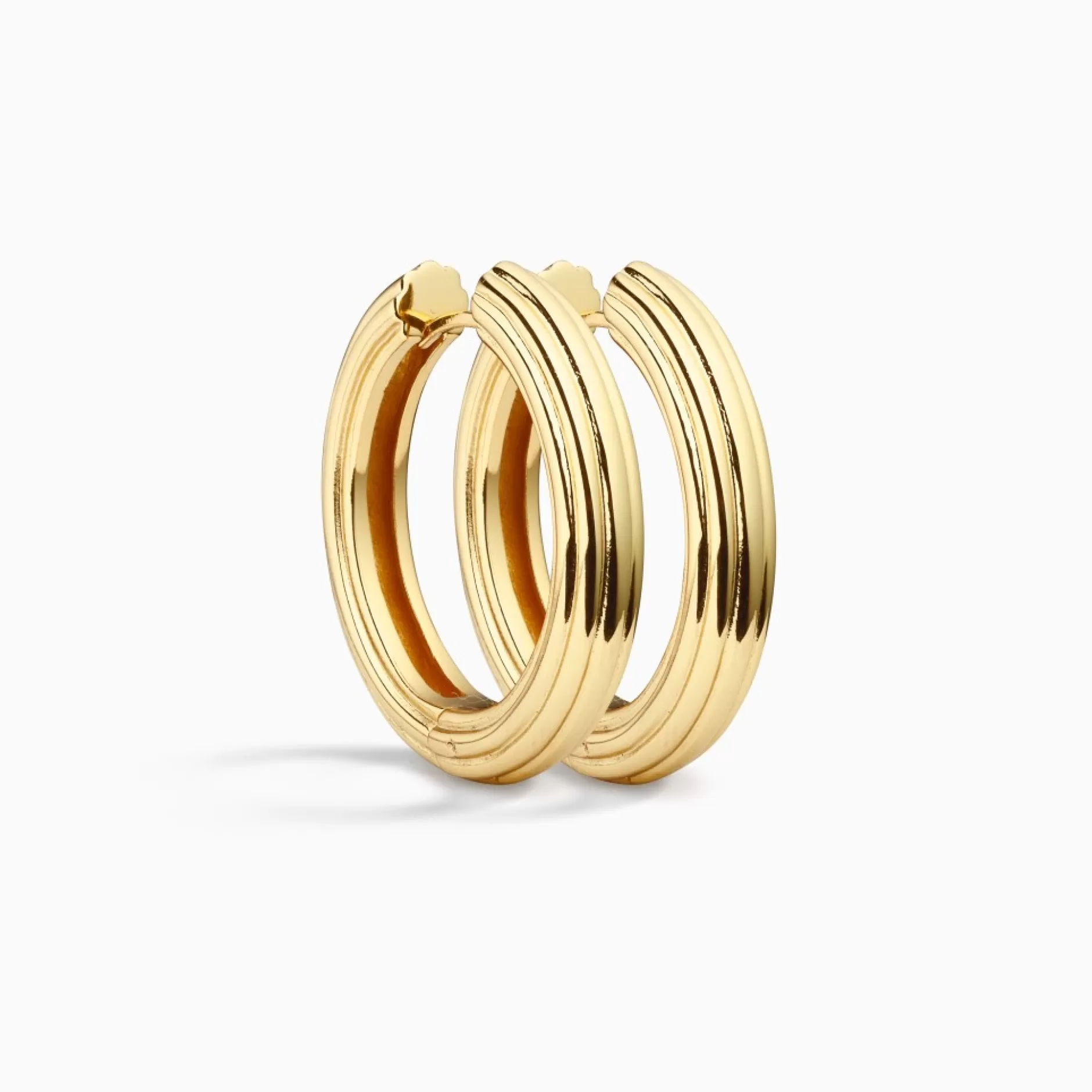 Eline Rosina Oorbellen^Paloma Statement Hoops 18K Gold Plated