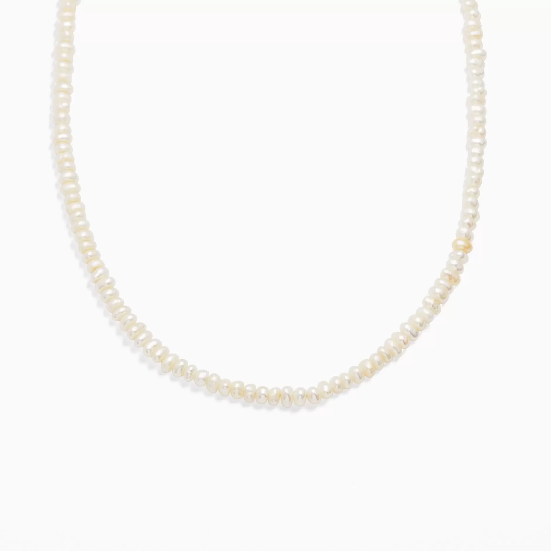 Eline Rosina Kettingen^Pearl Ketting Gold Plated Sterling Zilver