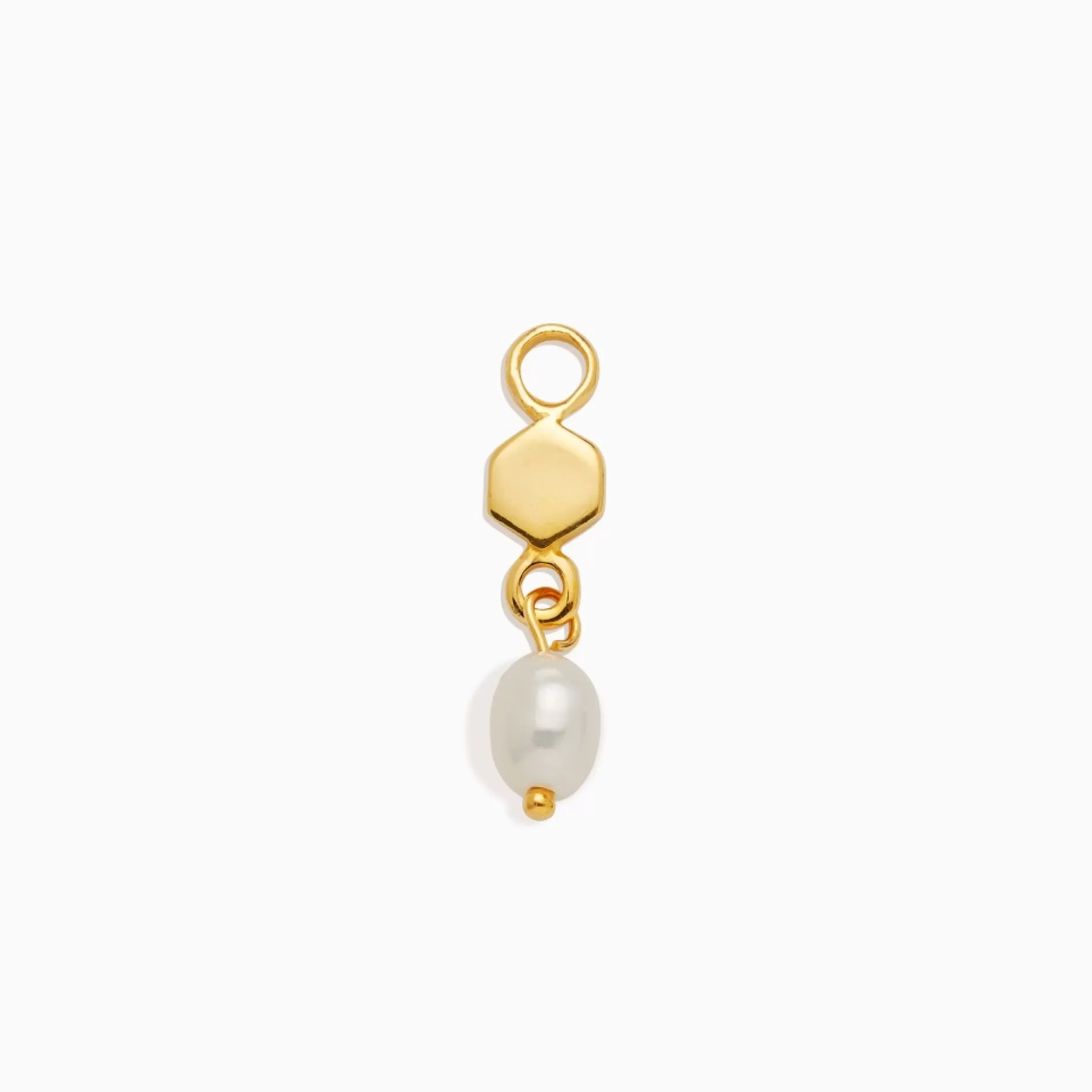 Eline Rosina Oorbellen^Poppy Dangle Gold Plated Sterling Zilver