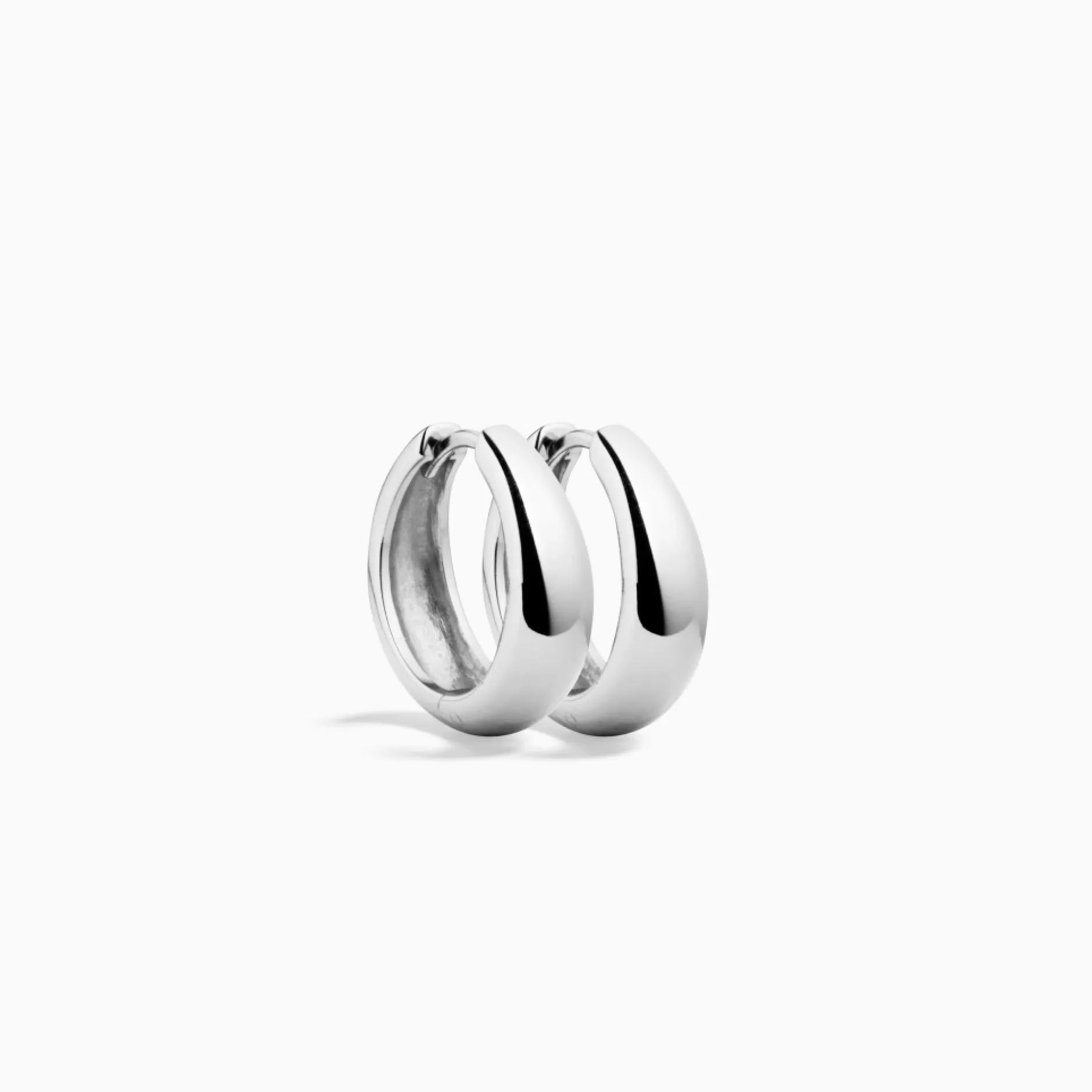 Eline Rosina Oorbellen^Rue Statement Hoops Sterling Zilver