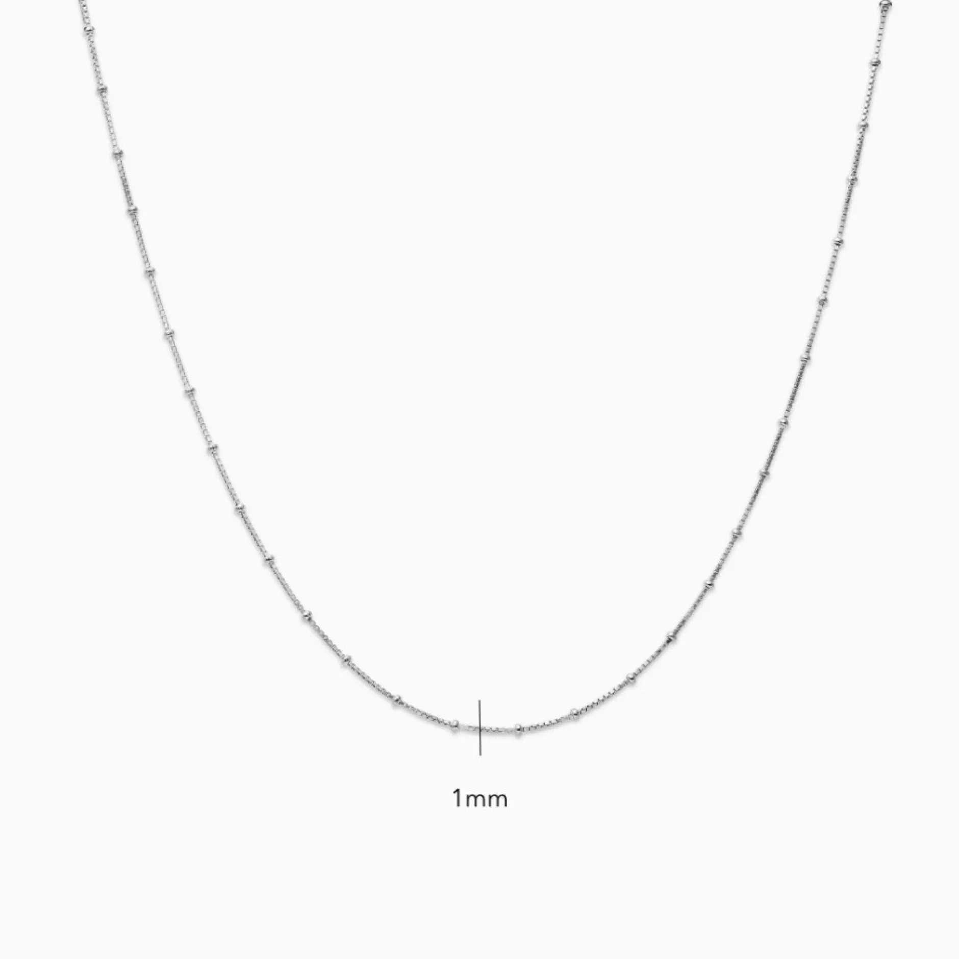 Eline Rosina Kettingen^Tiny Dots Ketting Sterling Silver