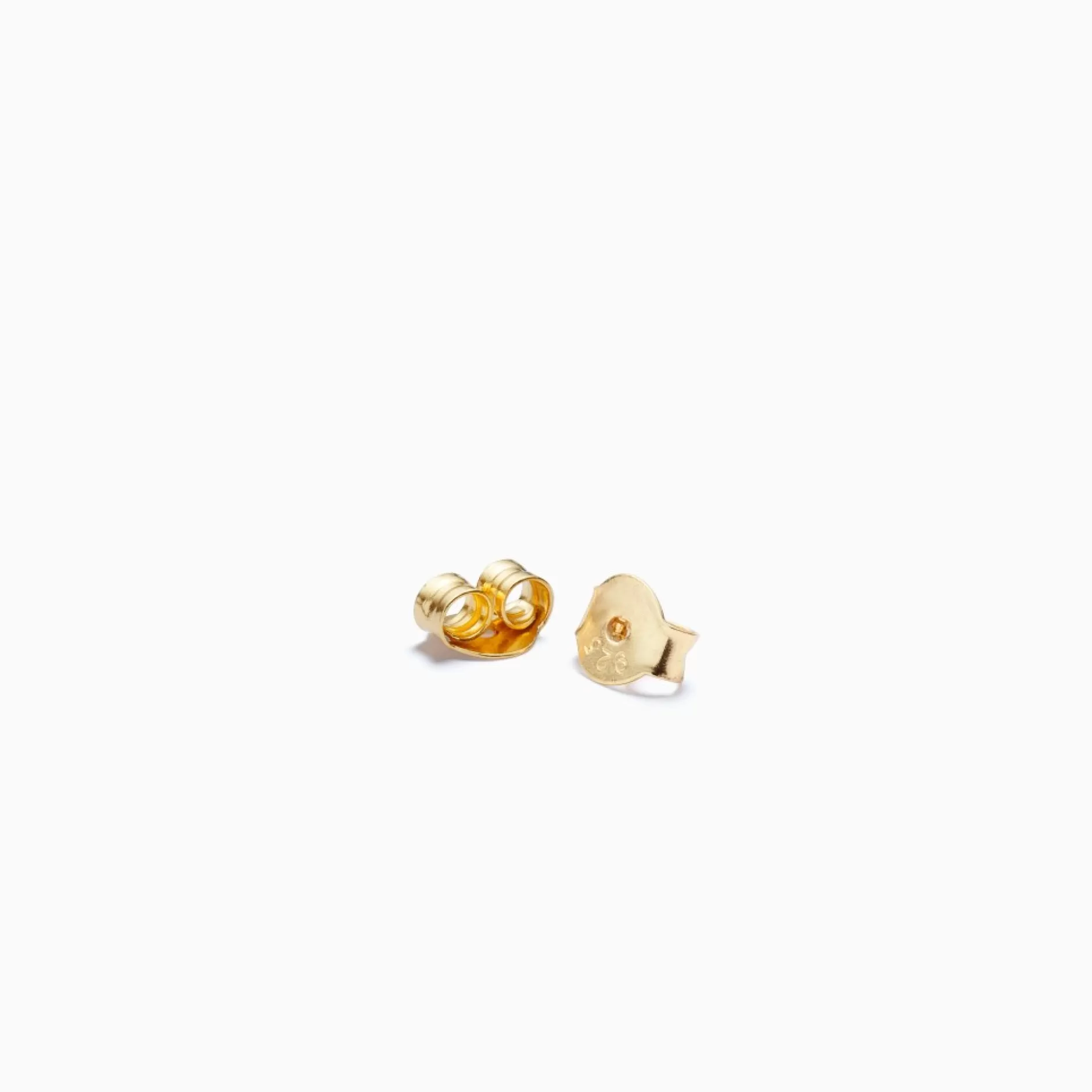 Eline Rosina Oorbellen^Zirconia Bar Studs Gold Plated Sterling Zilver